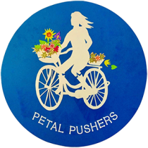 logo Petal Pushers Santa Fe flower shop